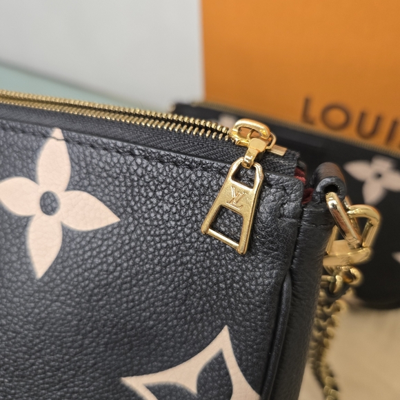 Louis Vuitton Black and Cream Women's Bag - Picture 7 of 16